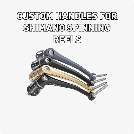 Custom Handle for Shimano Spinning Reel
