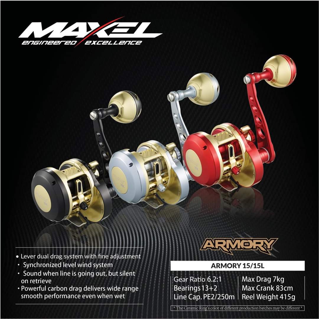 Maxel Armory 15 Fishing Reel – Maxel Fishing Australia | Official