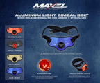MAXEL Aluminum Light Gimbal Belt
